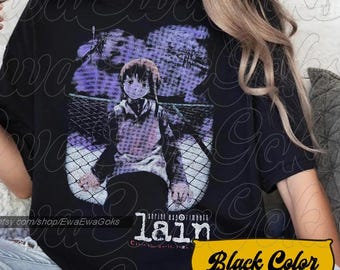 serial experiments lain ビンテージTシャツ lain tシャツ serial experiments lain ヴィンテージ - メルカリ