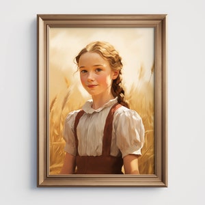 Laura Ingalls-Laura Ingalls Wilder-book gifts-poster printables-classic literary gifts-Little House on the Prairie
