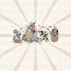 Mickey svg, amigos svg, duffy svg, Archivo de corte de vinilo, Svg, Pdf, Jpg, Png, Archivo de diseño imprimible Ai