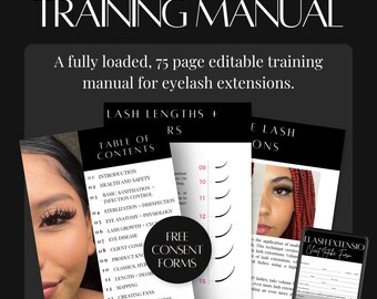 The Ultimate Lash Extension Training Manual