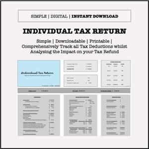 Może przedstawiać: Drukowany formularz indywidualnej deklaracji podatkowej w niebiesko-białym schemacie kolorystycznym. Formularz zawiera sekcje dotyczące dochodów, odliczeń i ulg. Tekst "Indywidualna deklaracja podatkowa" znajduje się na górze formularza.