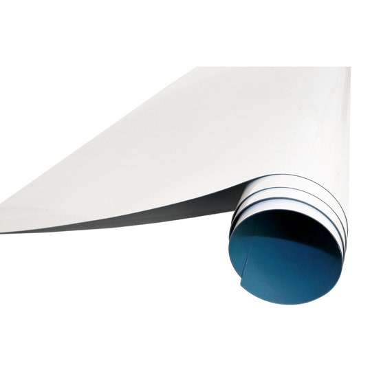 Whiteboardfolie | Ferromagnetische und Selbstklebende Vinyl- Markerfolie | Magnettafel | Magnetfolie | inkl. Marker + Neodym-Magnete