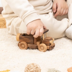 Personalized Truck Toy, Wooden Toys For Toddlers, Eco-Friendly Toys / HANDMADE