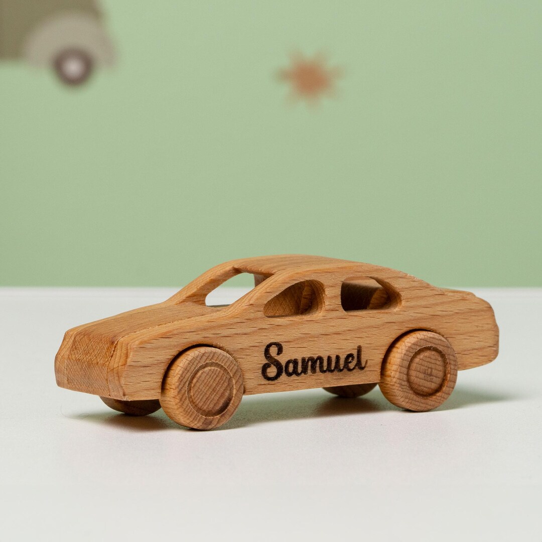 Handmade Acrs Wooden Small Cars: Handmade Toys / PERSONALIZED - Etsy