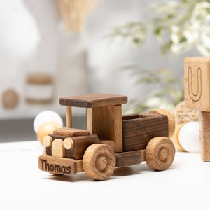 Mini Truck Toy, Wooden Toys For Toddlers, Eco-Friendly Toys / HANDMADE / PERSONALIZED