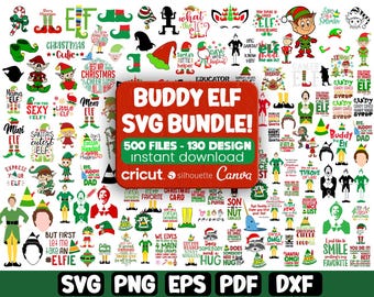 Buddy the Elf Svg, Elf Christmas SVG, Clipart, Elf Svg, Elf The Movie Svg, Funny Christmas Quotes, Holiday Svg, Cricut, Instant Download