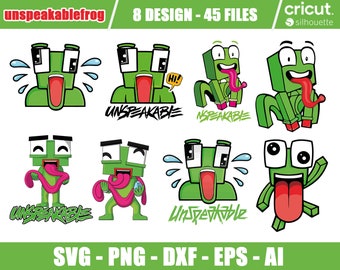 Unspeakable svg, svg for cricut, Unspeakable png files, Unspeakable Clipart, Unspeakable birthday files, Instant Download, Layered Files