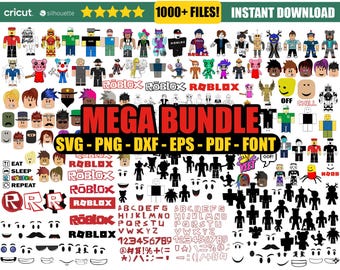 Layered Svg Files, Mega Bundle, Game Svg, Svg For Cricut, cut Files, Clipart, Character Svg, 300 dpi PNG, Instant Easy Download