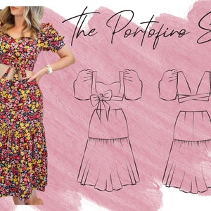 The Portofino Set PDF Pattern and Video tutorial image 1