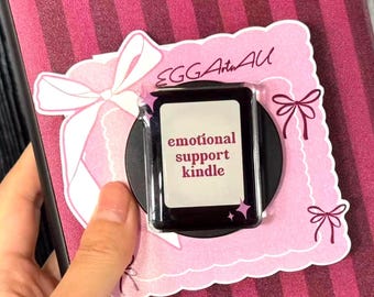 Hot Girls Read Phone Grip|Emotional Support Kindle Grip|Kindle Accessory| Phone Holder|Kindle Sticker|Gift for her|back to school