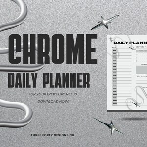 CHROME DAGLIG PLANERARE