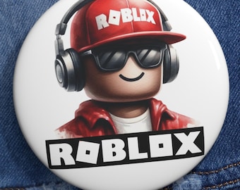 Roblox-knoppin, Roblox-personagepin, Roblox-verjaardagscadeau, kinderknop voor rugzakken, gamercadeau, verzamelitem, gratis verzending