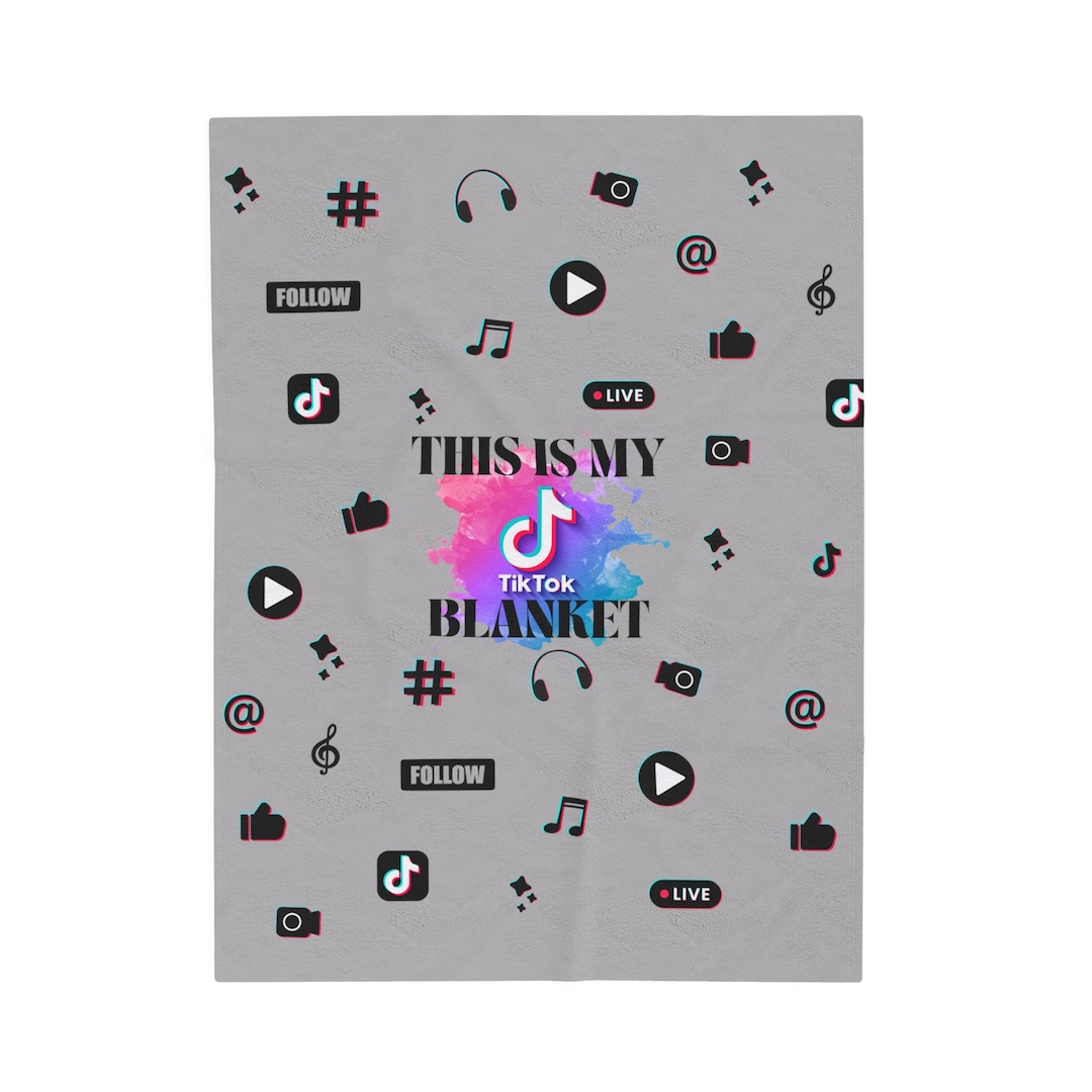 Tiktok Watching Blanket Etsy