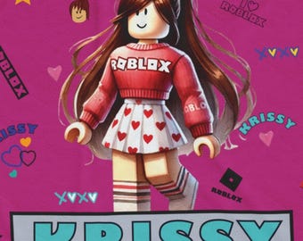 Roblox, birthday gift for girls, Gamer gift, Roblox birthday gift , gifts for kids, Personalized Roblox blanket
