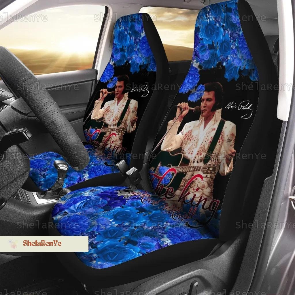 Elvis Presley Carseat Cover, The King Of Rock N Roll Seat Covers