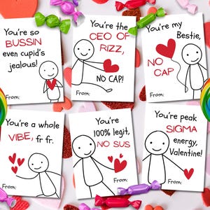 Lustige Slang Kinder Valentinstag Karte, druckbare Valentinstag Valentinstag Karte, lustige Schule Valentinstag Karte, lustige Valentinstag Karte