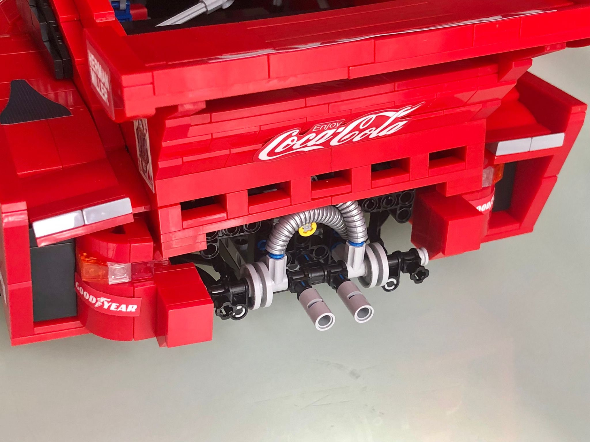 1/8 Block Building Brick Kit PORSCHE 935K3 Coca Cola N 43 24h LE MANS