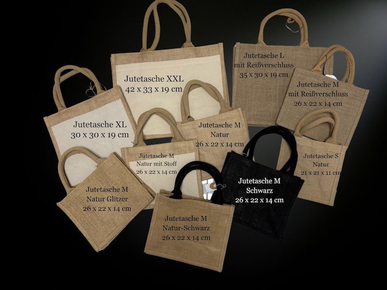 Jute bag for kindergarten teachers, gift for kindergarten teachers, farewell gift | optional with zipper | zipper image 7