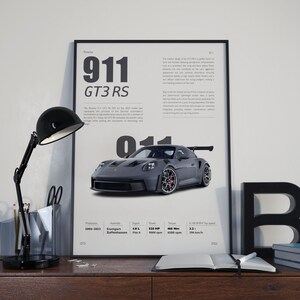 Porsche 911 GT3 RS Poster, 24posters