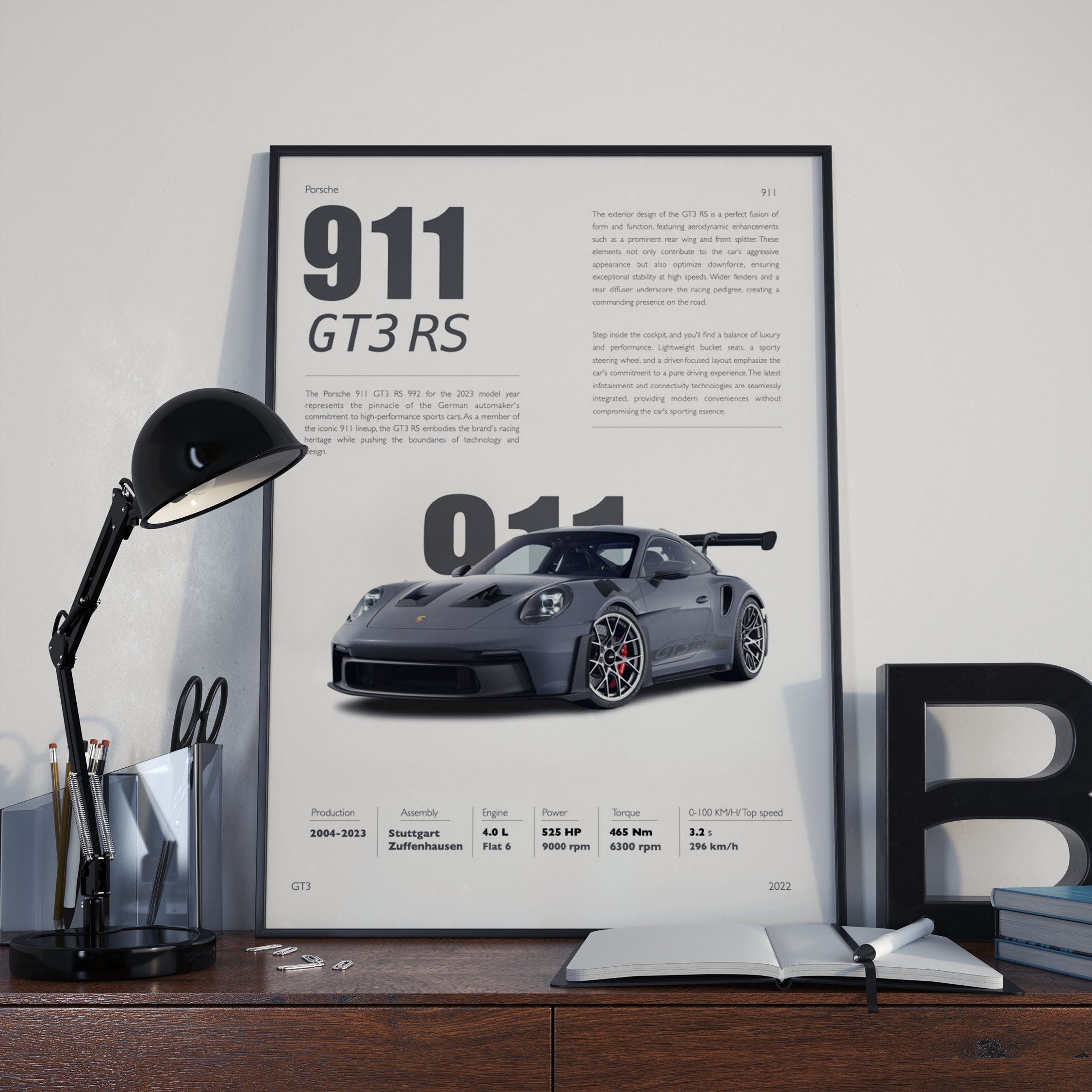 Porsche Gt3 Rs Poster 