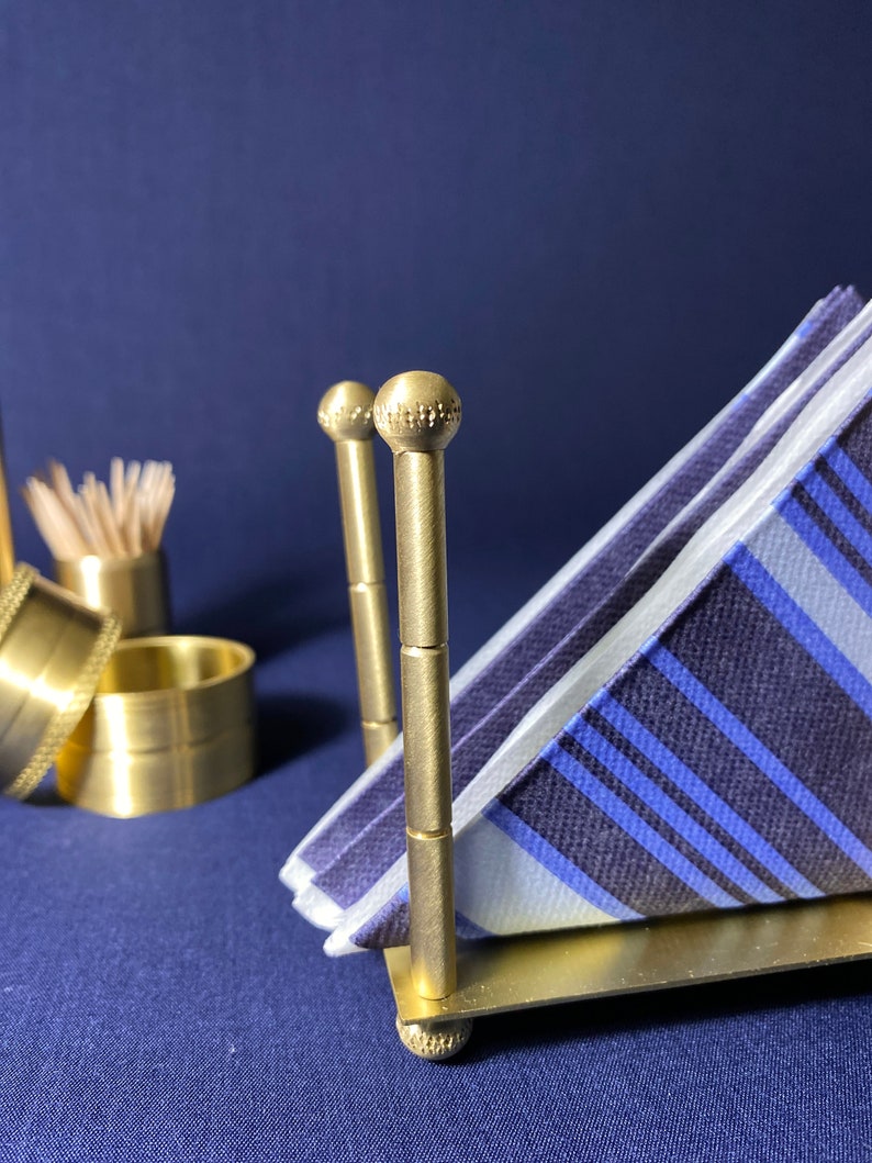 Brass Napkin Holder , Handmade Brass Napkin Holder , Housewarming new