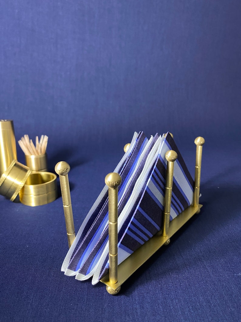 Brass Napkin Holder , Handmade Brass Napkin Holder , Housewarming new