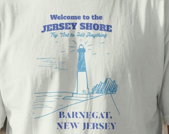 Barnegat Lighthouse Shoreline tee | T-Shirt