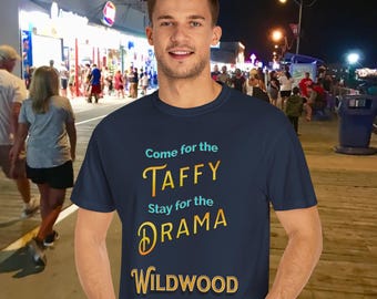 T-shirt Wildwood Boardwalk : Jersey Shore Attitude - Venez pour la tire