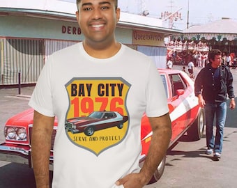 Camiseta de Muscle Car Vintage: Ropa retro para fanáticos de programas de televisión de los 70