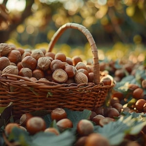 Organic Hazelnut Barcelona Seeds – 7 Seeds, GMO-Free