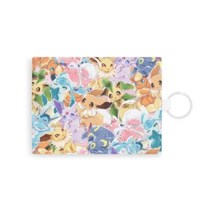 Porta-cartões de couro Eeveelutions