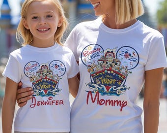 Camiseta de crucero de cumpleaños personalizada, camiseta de crucero de cumpleaños de Mickey, camiseta de cumpleaños de Mickey y sus amigos, camiseta de crucero de cumpleaños de Disney, familia Disney
