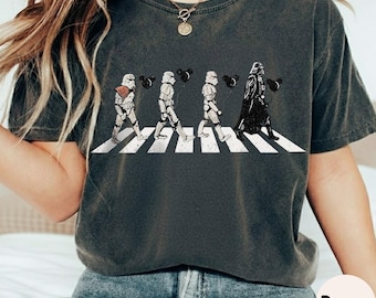 Vintage Disney Star Wars-skjortor, Disney Star Wars Darth Vader Storm Trooper-skjorta, Disneyworld-skjorta, Disney-matchande familjeskjortor