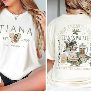 Princess and the Frog Comfort Colors Shirt, Tiana&#39;s Palace shirt, WDW Disney Princess Shirt, Princess Tiana shirt, Disneyland Vacation Shirt