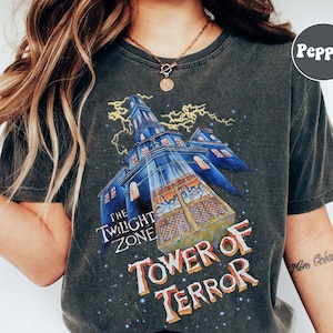 Vintage Disney Disneyland Tower Of Terror I Survived T Shirt