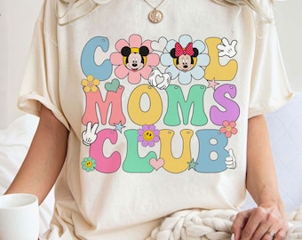 Cool Mum Chilli Comfort Color Shirt, Retro RAD MOM Shirt, Cool Mums Club Chilli T Shirt, Cool Moms Club Tee, Mother's Day Gift, Mommy Shirt