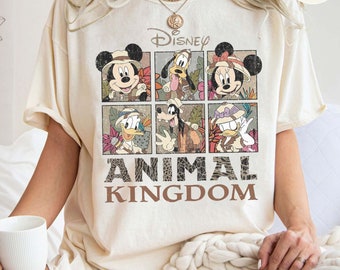 Disney Safari Comfort Colors Shirt, Mickey and Friends Safari Shirt, Animal Kingdom Shirt, Safari Mode Tee, Disney Family Shirts