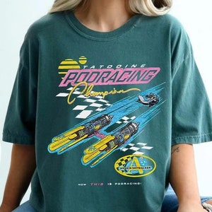 Vintage Tatooine Podracing Champion Comfort Colors Shirt, Galaxy&#39;s Edge Trip, Star Wars Shirt, Star Wars Gift Shirt