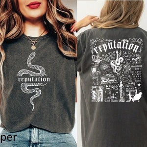 Comfort Colors Reputation T Shirt, Reputation Snake Shirt, Reputation Album Shirt, The Eras Tour 2023 Shirt, Rep Shirt, Rep Classic Shirt