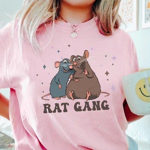 Shirt Ratatouille Remy en Emile Rat Gang, shirt Disney Ratatouille, shirt Little Chef Remy, shirt Little Chef Remy, shirt chef Remy, shirt van Remy Gusteau