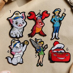 Personalized Disney Sailor Embroidered Patch, Iron on Disneyworld Patch, Cute Cartoon Iron On Patch, Disneycruise Patches, Cruise Vacation