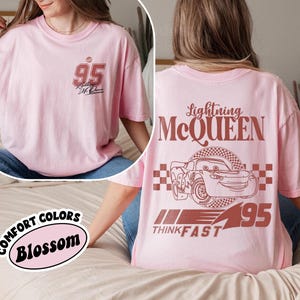 Lightning McQueen Cars Shirt, Disney Cars Shirt, Pixar Cars Shirt, Disney Cars Land Tee, Lightning McQueen Shirt, Piston Cup shirt image 5