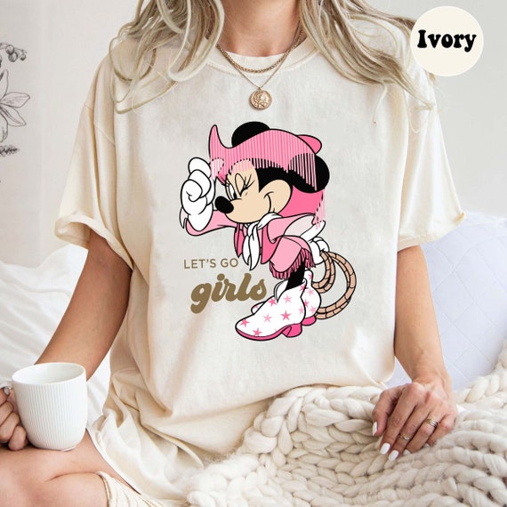Minnie Mouse Shirt, Minnie Cowgirl Shirt, Let's Go Girls Shirt, Minnie  Girls Trip Shirt, Disney Girls Summer Shirts, Believe in Magic Tee - Etsy