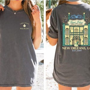 Disney Tianas Palace Comfort Colors Shirt, Princess Tiana Shirt, Retro Princess and the Frog T Shirt, Disneyland Trip,Disney Family Vacation
