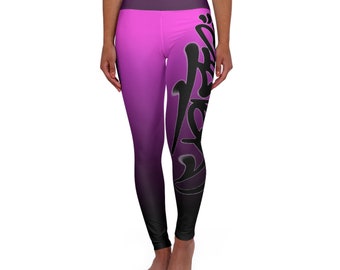 High Waisted Yoga Leggings by silver