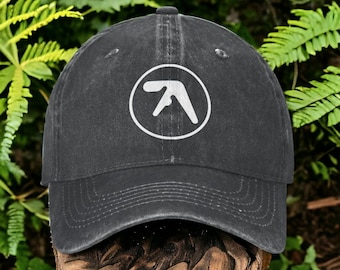 Aphex Twin Cap - Aphex logo hat, Aphex Twin merch, Aphex Twin headwear, Aphex baseball cap.