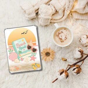 Beach Reads orange sunset style Kindle refresh insert