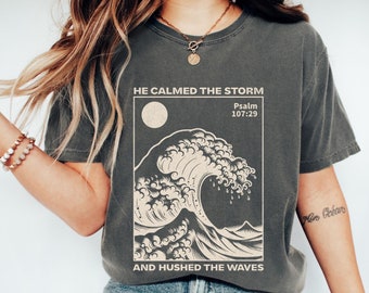 Comfort Colors® Christian Shirt Christianity Gift Jesus Apparel Bible Verse Shirt Christian Gift Womens Shirts Boho Christian Shirts