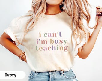 Comfort Colors® Teacher Shirt Teach Tshirt Back to School Shirt Teacher Appreciation Gift for Teacher Trendy Teacher T-Shirt Teacher Gift