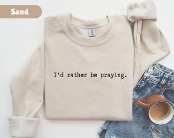 Christian Sweatshirt For Womens Shirt Christian Shirt Church Sweatshirt Faith Shirt Christian Gifts Christian Crewneck Christmas Gifts